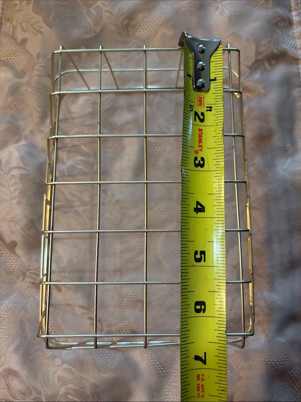 Stanley Gold Wire Grid Basket